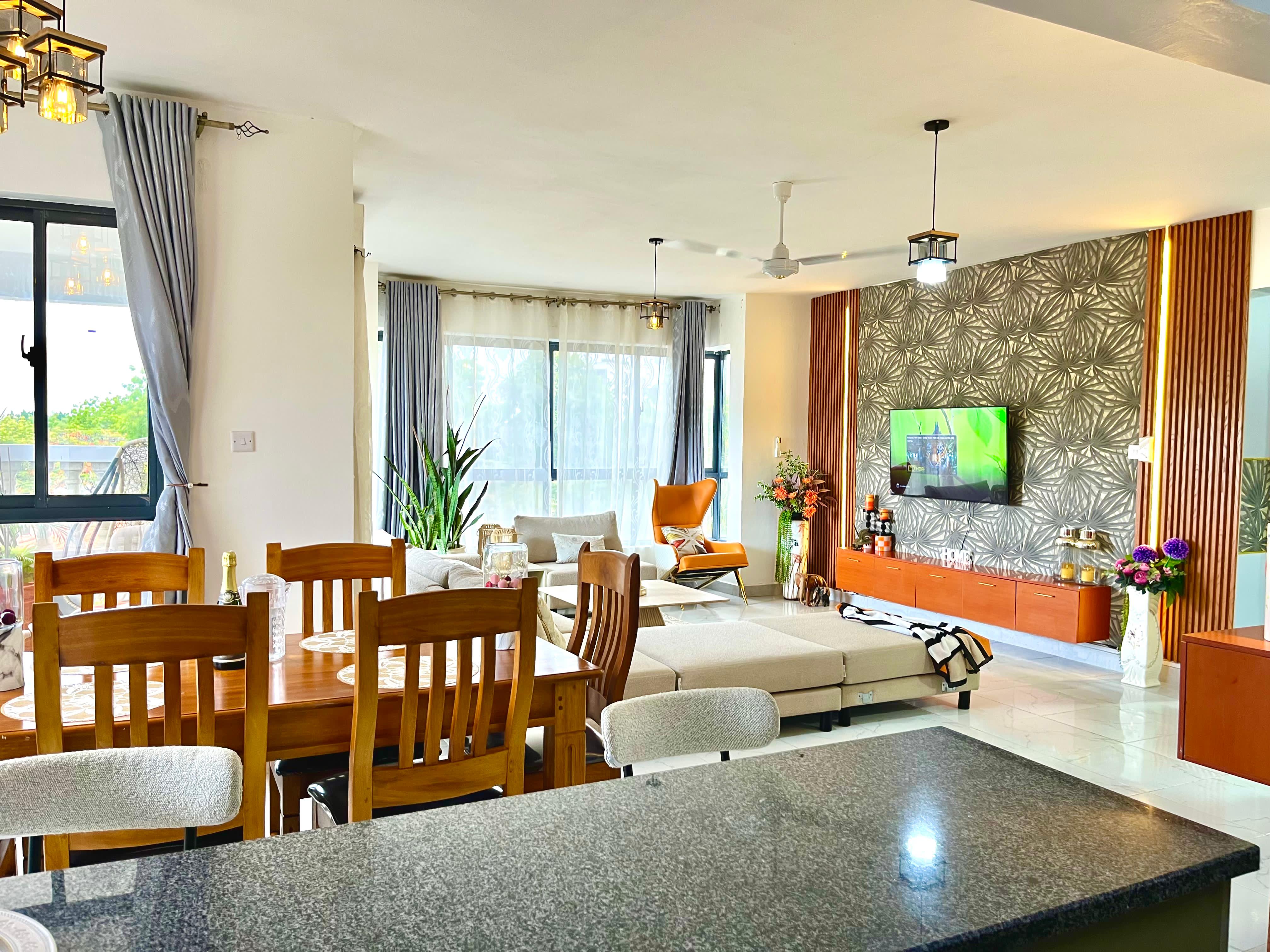 Featured image of Beautiful 2 Bedroom Apartment Mombasa/Nyali | AirCon | Pool | TV | Wifi